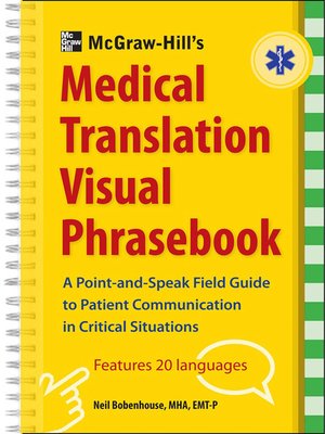 cover image of McGraw-Hill's Medical Translation Visual Phrasebook